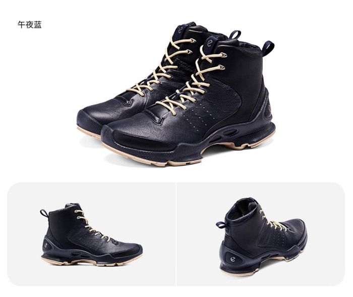 ECCO 2025秋季新款健步BIOM C高帮跑鞋重磅登场图片8