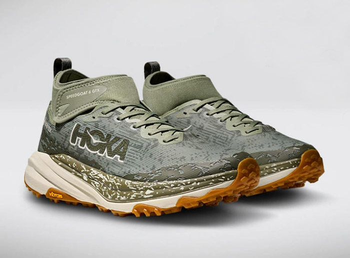 HOKA ONE ONE 2025全新SPEEDGOAT 6 GTX飞速羚羊6越野跑鞋登场图片3