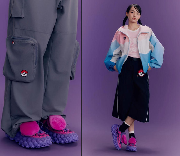 中国李宁 × 宝可梦2025全新联名「星河紫穿山鞋」重磅登场图片1