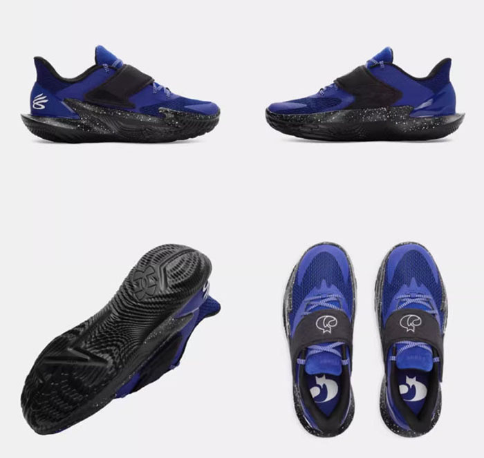 安德玛2025秋季新款库里 CURRY D.FOX 2 NM3「皇室蓝」篮球鞋重磅发售图片6