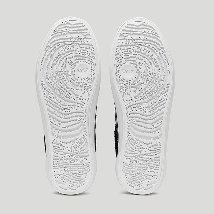 草牌新鞋2025秋季EQLZ 404 ELITE S「霜羽黑」硫化板鞋上市图片4