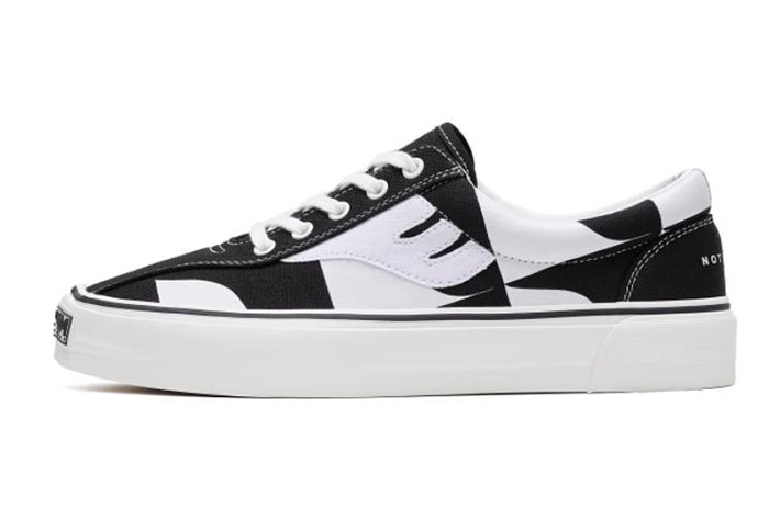 EQLZ「草牌」2025秋季新款404 ICON噪点黑白板鞋破界登场图片7