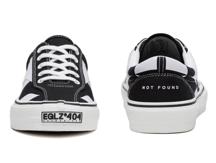 EQLZ「草牌」2025秋季新款404 ICON噪点黑白板鞋破界登场图片8