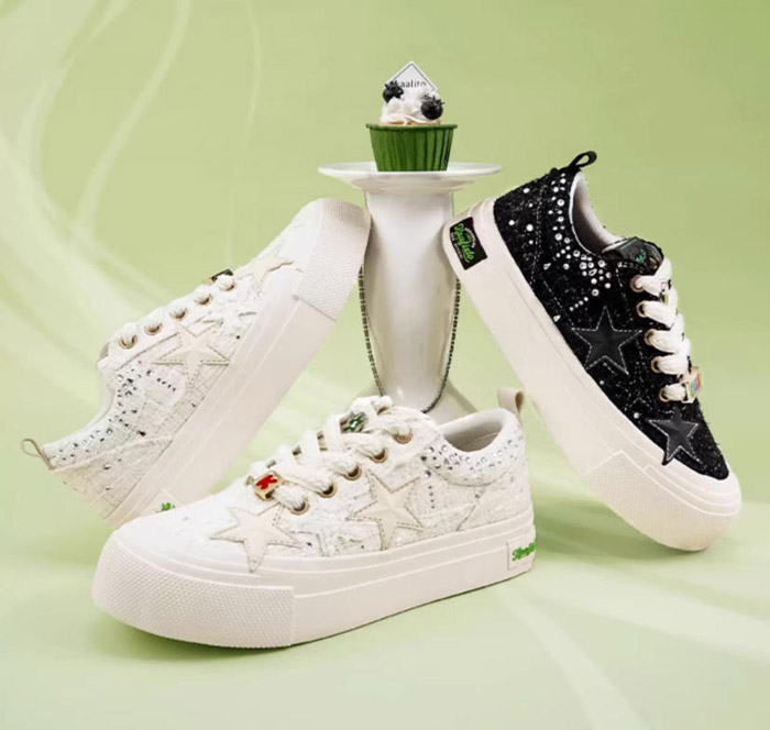 甜酷风天花板来袭！Kaalixto × KONG控 2025秋季联名帆布鞋重磅上市图片2