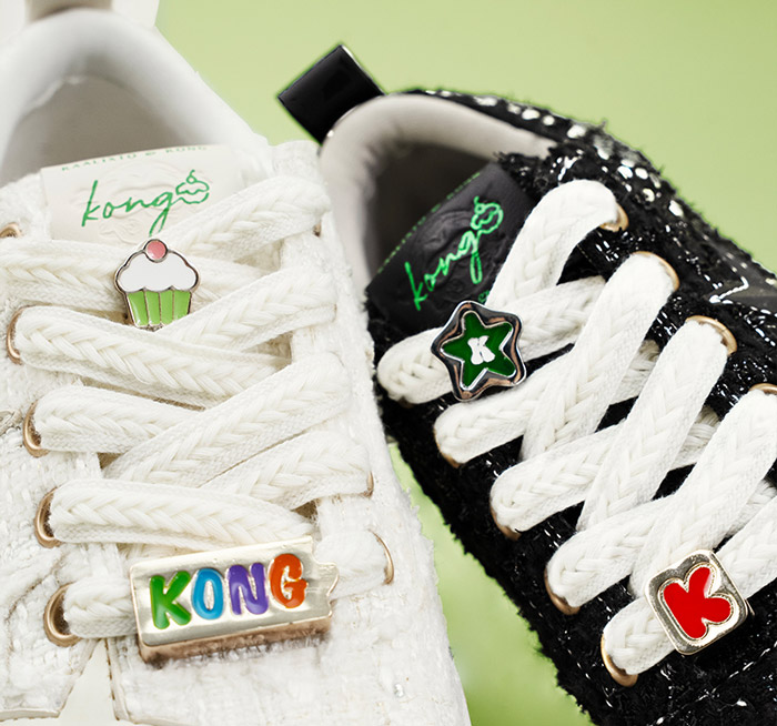 甜酷风天花板来袭！Kaalixto × KONG控 2025秋季联名帆布鞋重磅上市图片6