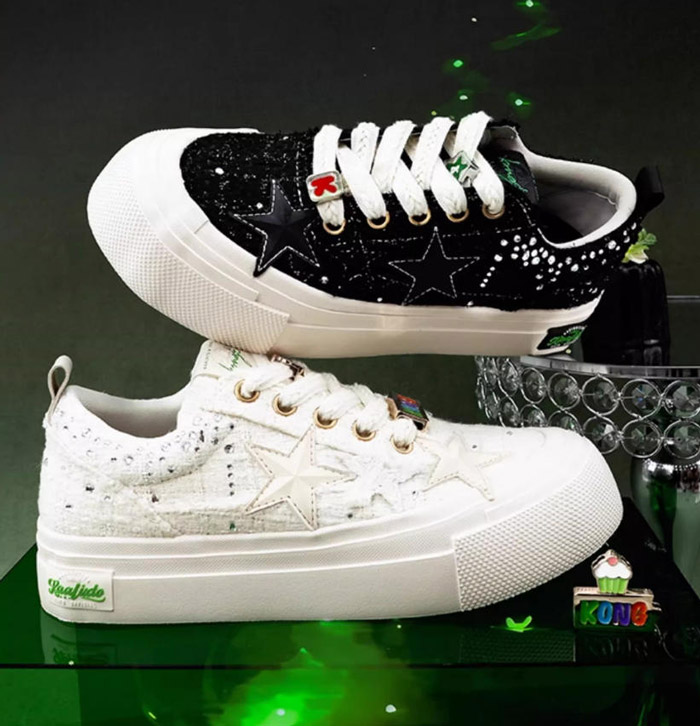 甜酷风天花板来袭！Kaalixto × KONG控 2025秋季联名帆布鞋重磅上市图片4