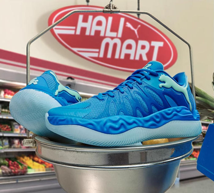 PUMA全新电光蓝哈利伯顿HALI 1签名篮球鞋重磅上市图片2