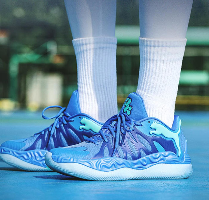 PUMA全新电光蓝哈利伯顿HALI 1签名篮球鞋重磅上市图片6