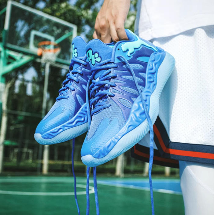 PUMA全新电光蓝哈利伯顿HALI 1签名篮球鞋重磅上市图片5