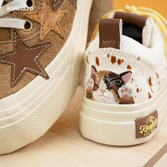 Kaalixto 2025秋季全新动物系列猫猫款星星帆布鞋正式登陆图片6 Kaalixto 2025秋季全新动物系列猫猫款星星帆布鞋正式登陆图片6