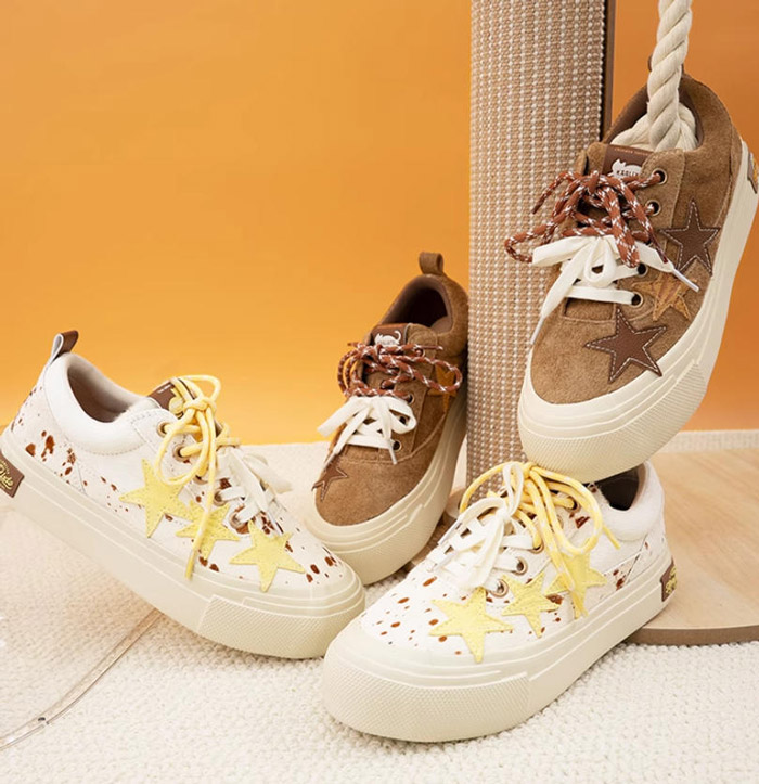Kaalixto 2025秋季全新动物系列猫猫款星星帆布鞋正式登陆图片 Kaalixto 2025秋季全新动物系列猫猫款星星帆布鞋正式登陆图片