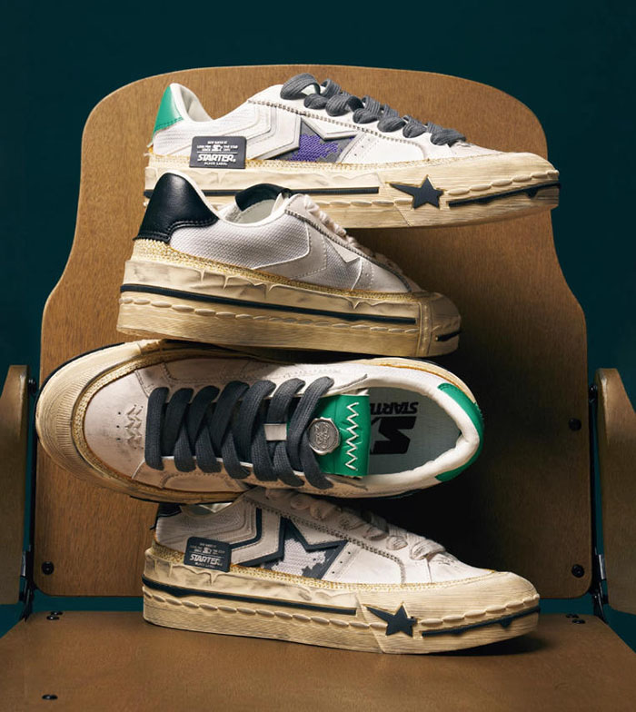 STARTER 2025秋冬重塑系列网球板鞋登场:复刻90年代黄金质感图片 STARTER 2025秋冬重塑系列网球板鞋登场:复刻90年代黄金质感图片