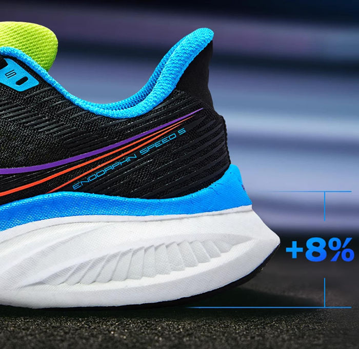 索康尼2025秋季黑紫色啡速5跑鞋即将重磅上市图片9 索康尼2025秋季黑紫色啡速5跑鞋即将重磅上市图片9