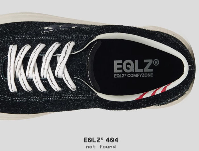 新品EQLZ x HYPERKILLER联名404错版硫化板鞋登场图片6