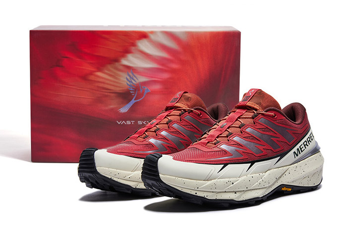 MERRELL「迈乐」焕新推出2026新年限定款红雀配色VAST SKY长空越野跑鞋图片2