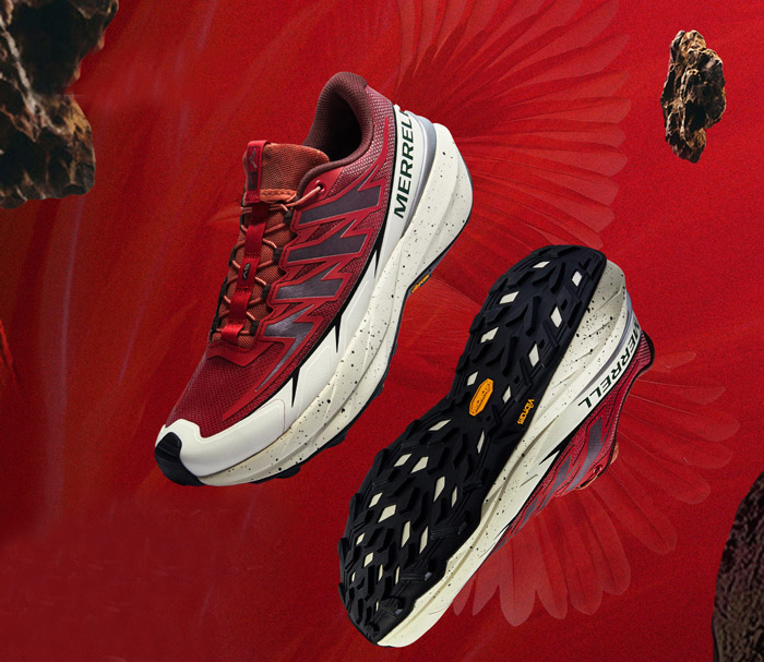 MERRELL「迈乐」焕新推出2026新年限定款红雀配色VAST SKY长空越野跑鞋图片1