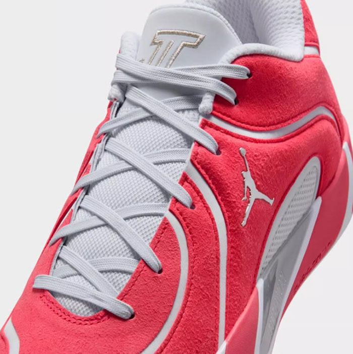 Jordan 2025冬季新款「迷人红配色」TATUM 4 PREMIUM PF塔图姆篮球鞋上市图片12