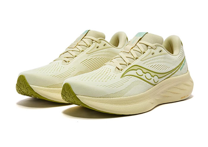 索康尼2025秋季全新黄绿配色驭途18跑鞋登场图片8