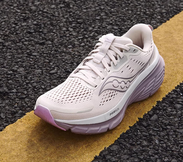 索康尼2025全新浅绿和灰粉配色GUIDE向导18女士跑鞋上市图片6