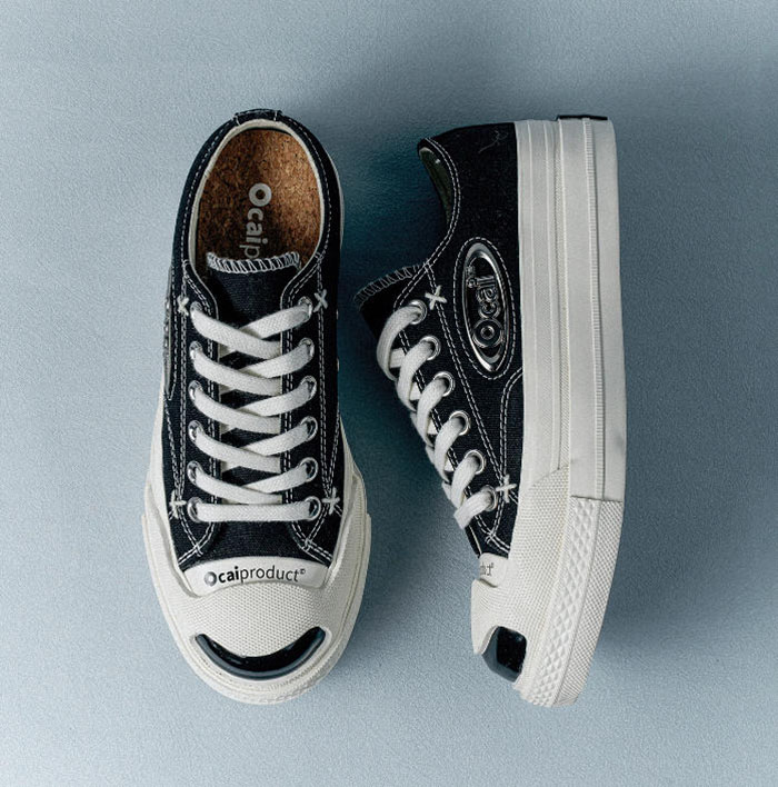 Ocai 2025秋季新款Normal Canvas开口笑帆布鞋上市图片2