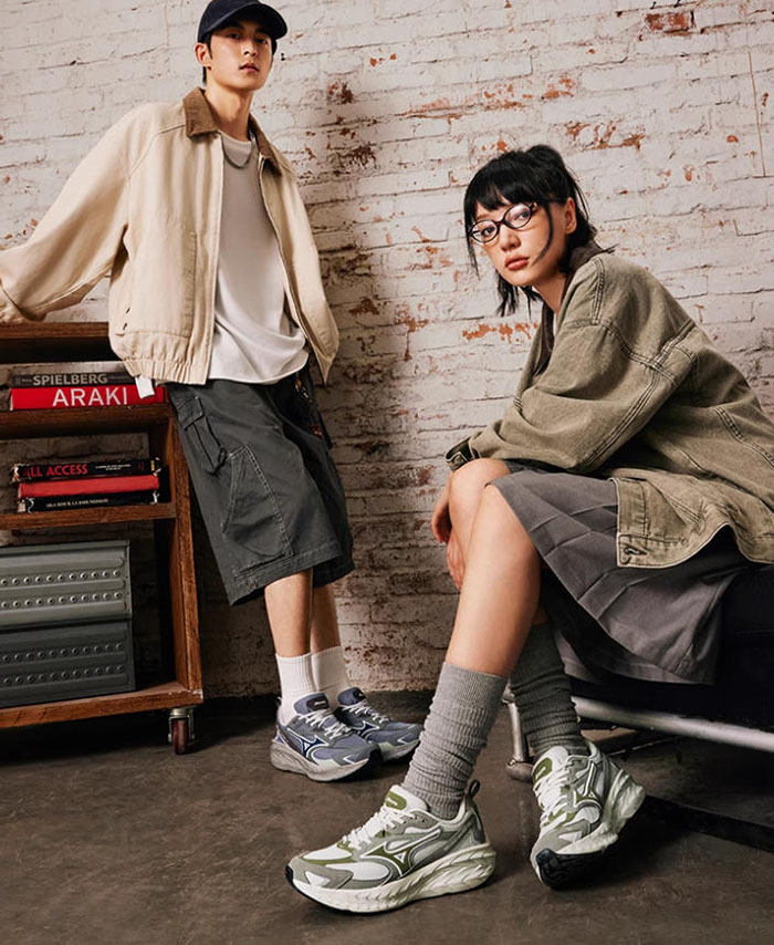 美津浓全新2025秋冬ASTRO LS系列厚底运动鞋登场图片11