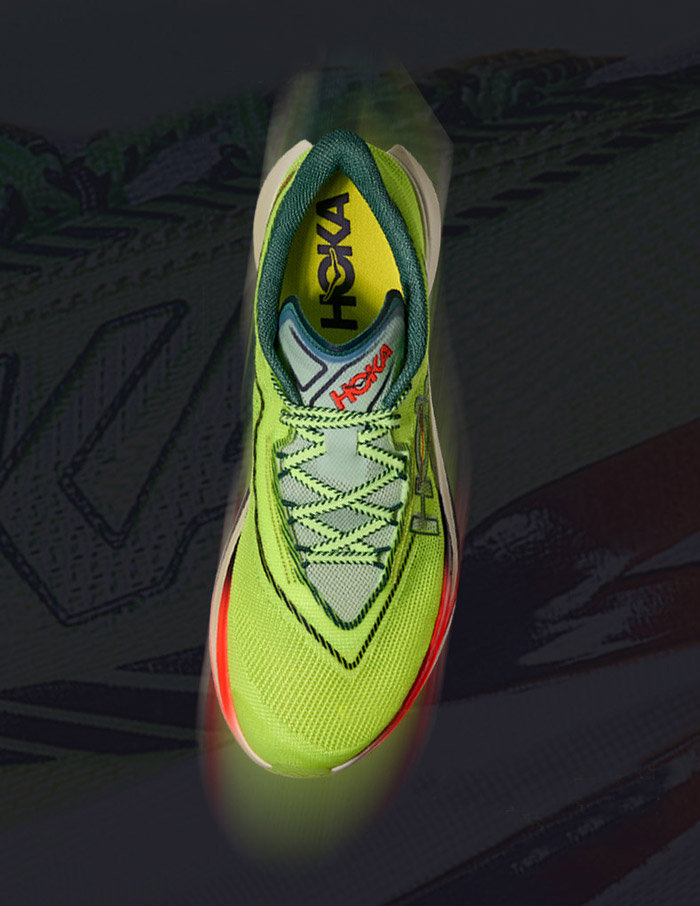 全新闪柚绿配色HOKA CIELO X1 3.0跑鞋解锁 “贴地飞行” 新体验图片6
