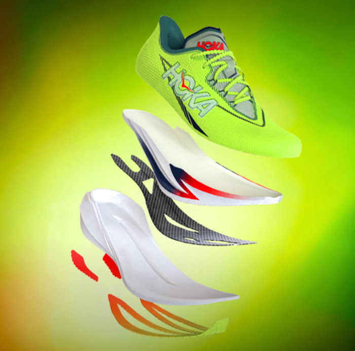 全新闪柚绿配色HOKA CIELO X1 3.0跑鞋解锁 “贴地飞行” 新体验图片7