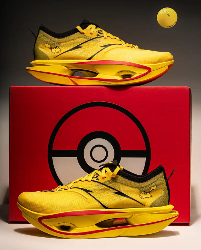 李宁飞电5 ULTRA × 宝可梦联名跑鞋上市预告图片9