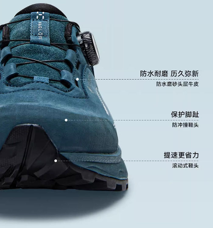 Haglöfs「火柴棍」2025秋季新款Notie GTX防水徒步鞋上市图片5