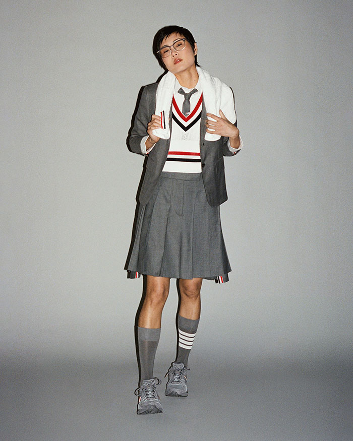 Thom Browne × ASICS GEL-KAYANO 14联名鞋款重磅登场图片2