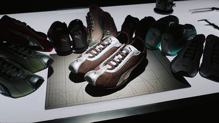 PUMA全新巧克力棕配色H-STREET  T头鞋焕新亮相 张凌赫解锁赛道与街头的美学新解图片2