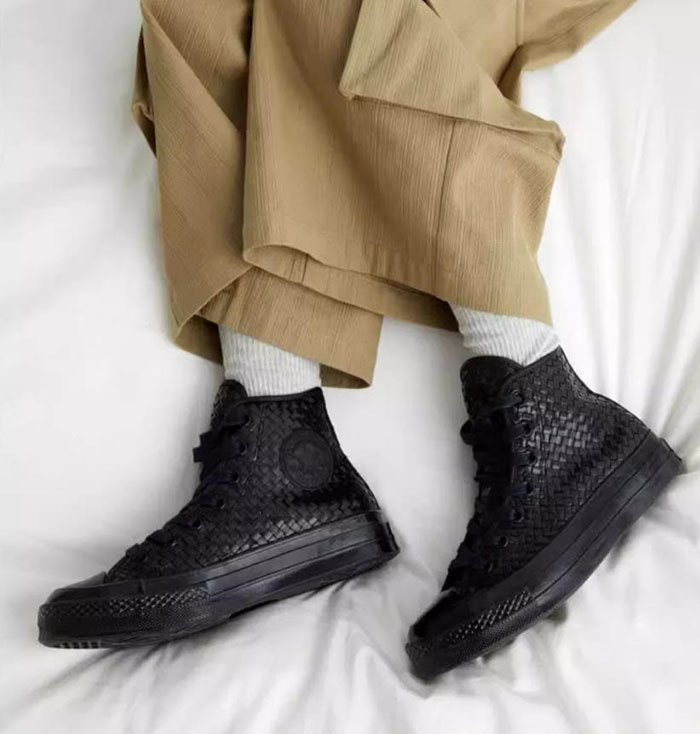 CONVERSE 2025冬季新品1970S编织皮革高帮板鞋重磅登场图片2 CONVERSE 2025冬季新品1970S编织皮革高帮板鞋重磅登场图片2