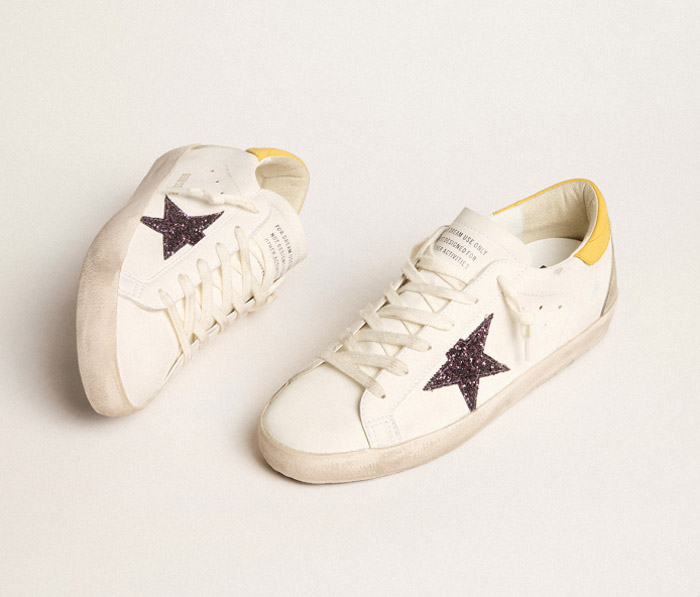 Golden Goose 2025秋季酒红色亮片Super-Star女士脏脏鞋惊艳登场图片1