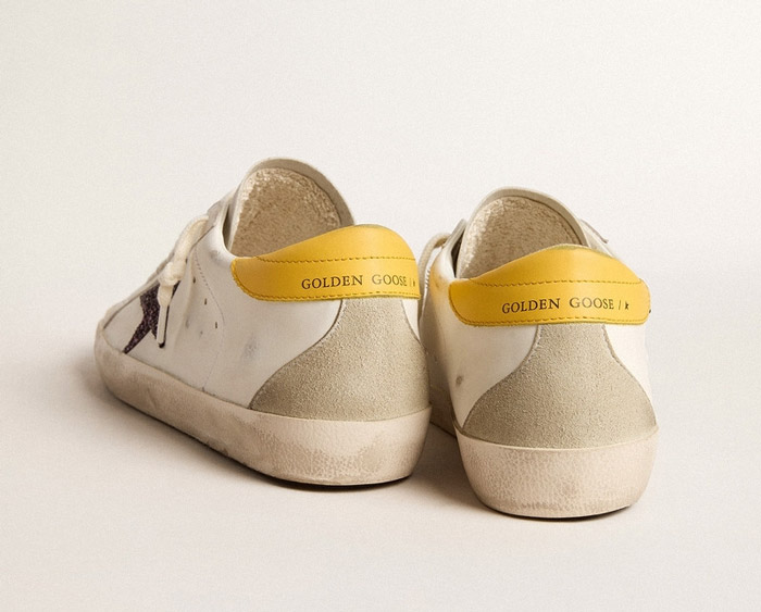 Golden Goose 2025秋季酒红色亮片Super-Star女士脏脏鞋惊艳登场图片2