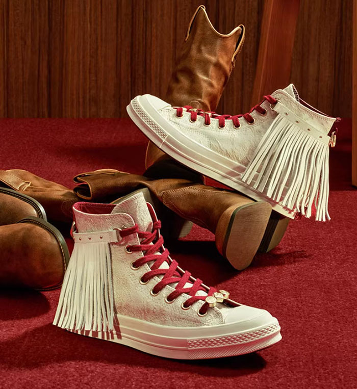 CONVERSE匡威2026马年起飞系列流苏1970S高帮鞋款重磅登场图片3