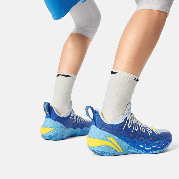 李宁「勇士配色」BUCKETS篮球鞋深度品鉴图片5