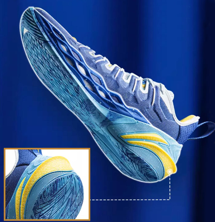 李宁「勇士配色」BUCKETS篮球鞋深度品鉴图片2