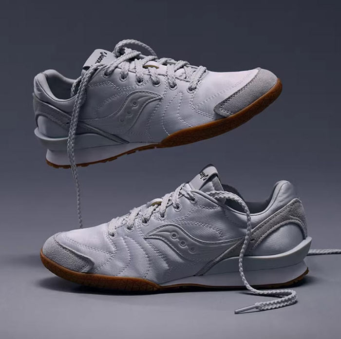 索康尼2026全新灰色版BULLET V2薄底德训鞋正式上市图片1