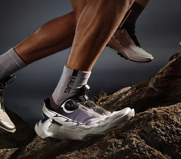 全地形王者来袭！凯乐石2026款龙胆紫配色FUGA DU BOA大坡王徒步鞋上市图片2