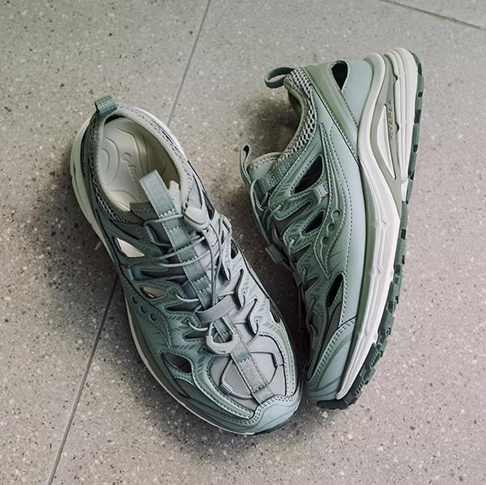 镂空透气+动态贴合：索康尼新款KINVARA 4 ISO溯溪鞋拿捏2026春夏潮流图片3