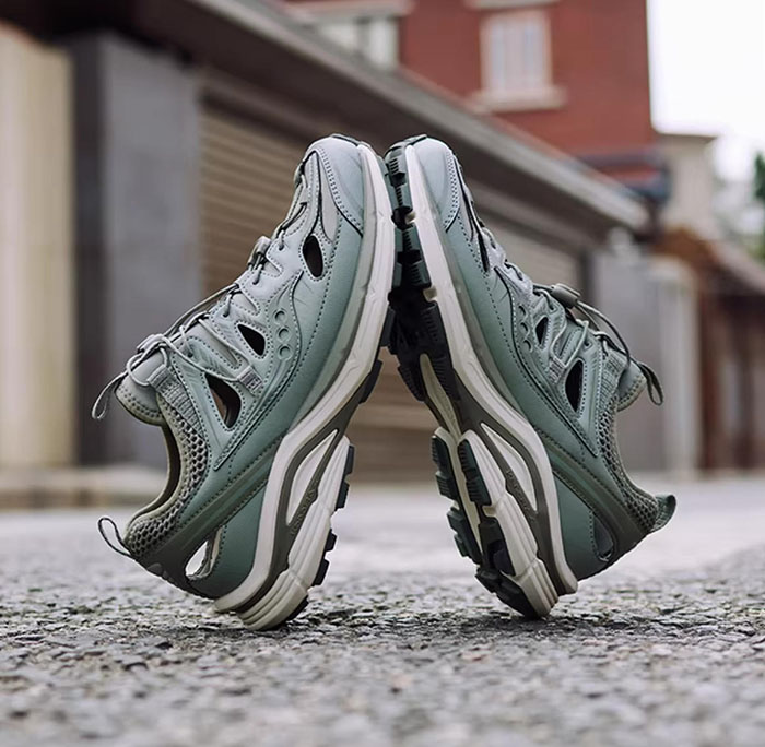 镂空透气+动态贴合：索康尼新款KINVARA 4 ISO溯溪鞋拿捏2026春夏潮流图片4