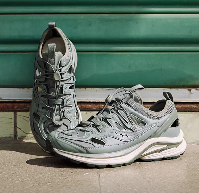 镂空透气+动态贴合：索康尼新款KINVARA 4 ISO溯溪鞋拿捏2026春夏潮流图片2