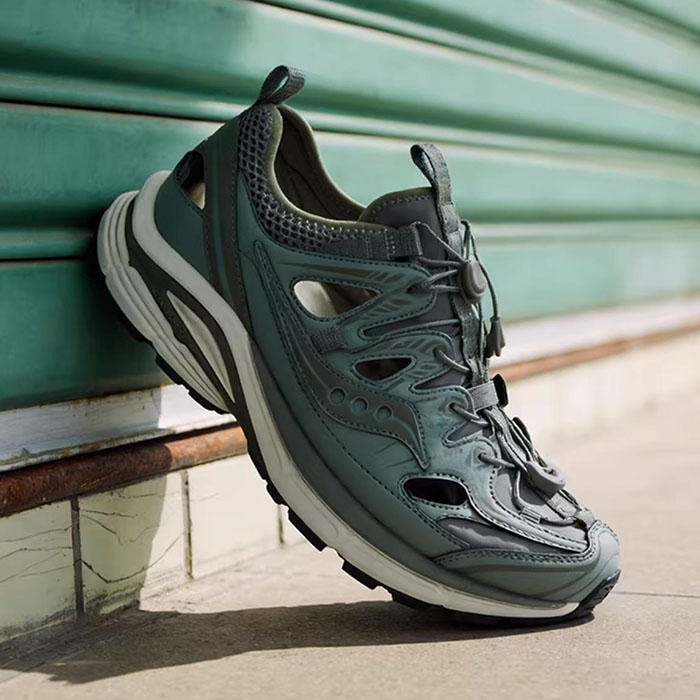 镂空透气+动态贴合：索康尼新款KINVARA 4 ISO溯溪鞋拿捏2026春夏潮流图片5