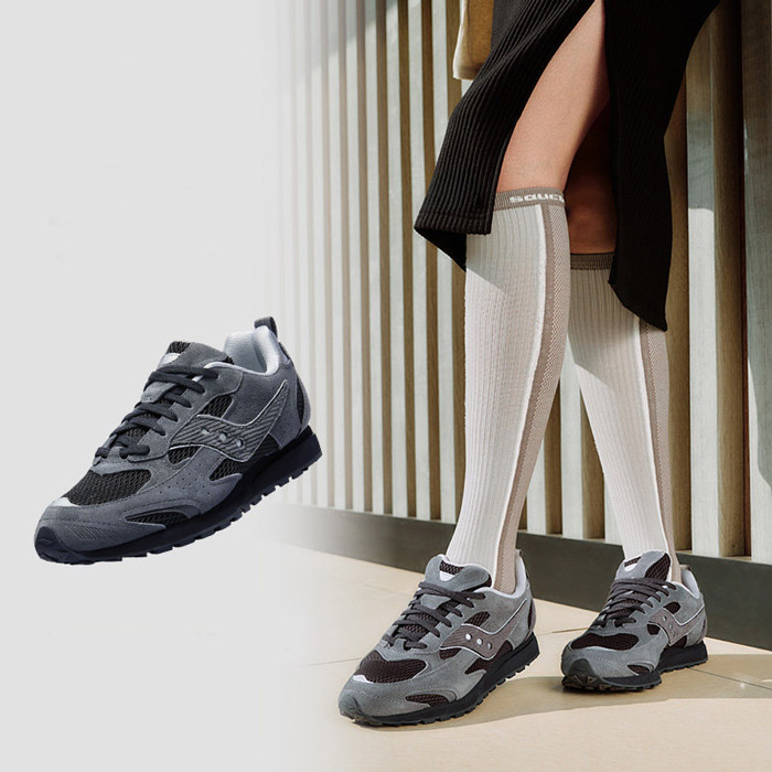 索康尼2026新款灰黑配色TRAINER 80X运动鞋即将登陆图片2