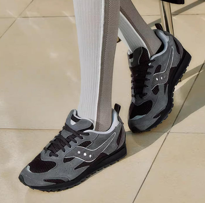 索康尼2026新款灰黑配色TRAINER 80X运动鞋即将登陆图片7