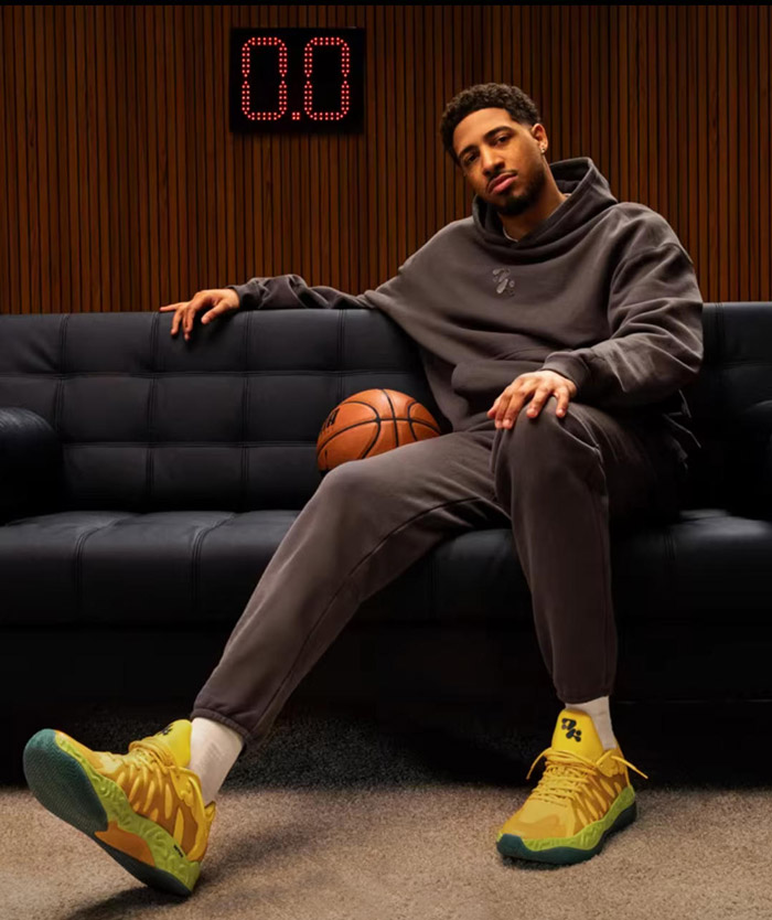 彪马HALI 1哈利伯顿一代签名篮球鞋全新芥菜黄配色正式发售图片1