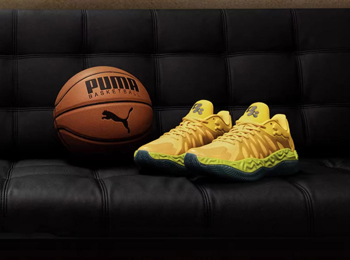 彪马HALI 1哈利伯顿一代签名篮球鞋全新芥菜黄配色正式发售图片3