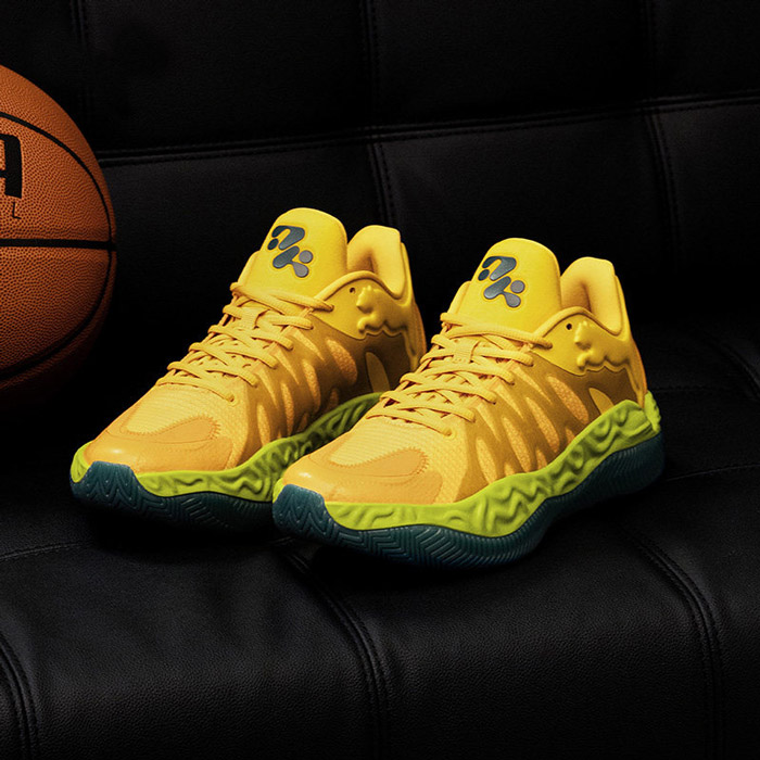彪马HALI 1哈利伯顿一代签名篮球鞋全新芥菜黄配色正式发售图片4