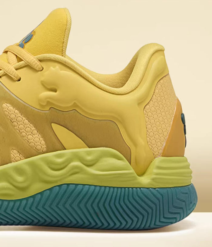 彪马HALI 1哈利伯顿一代签名篮球鞋全新芥菜黄配色正式发售图片9