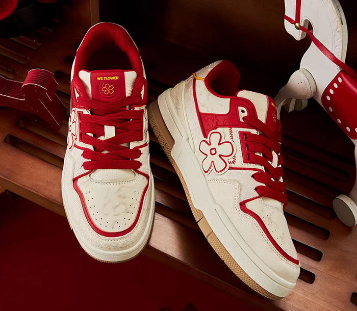 马年新春献礼：We flower发布「马上花生」马年限定板鞋图片1